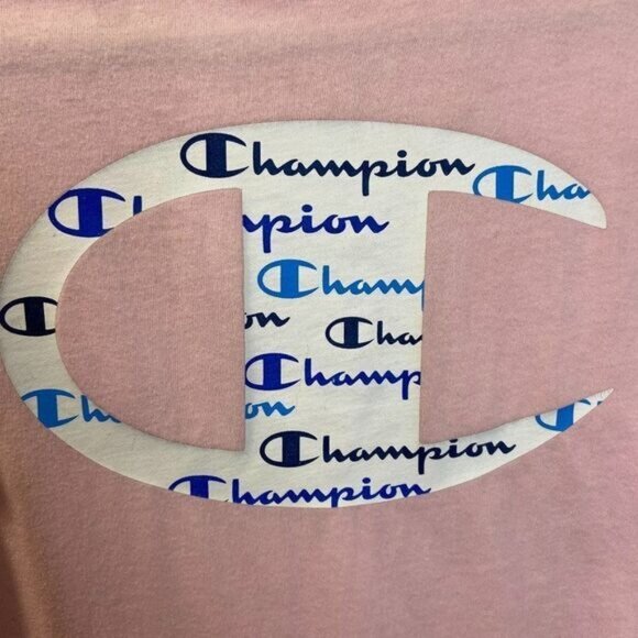 Champion Girls C Logo‎ With Script Authentic Athleticwear T-Shirt - Picture 6 of 6
